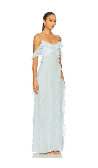 House Of Harlow 1960 X Revolve Mandy Gown In Blue