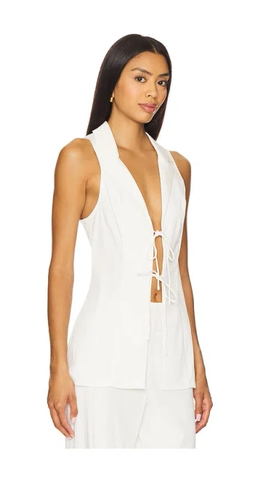 House Of Harlow 1960 X Revolve Arlo Vest Top In White