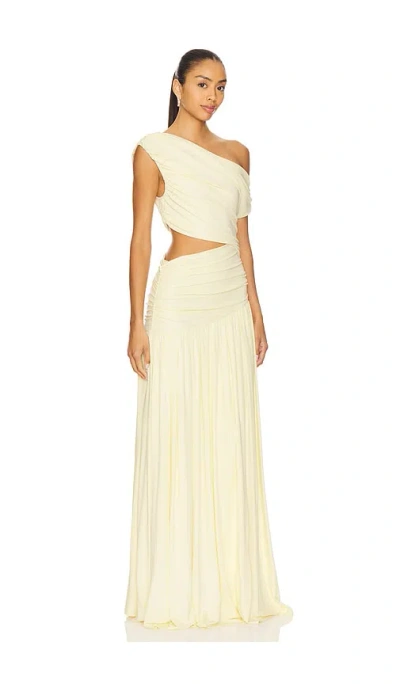 House Of Harlow 1960 X Revolve Lana Gown In Yellow