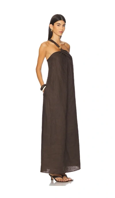 House Of Harlow 1960 X Revolve Faustine Maxi Dress In Brown
