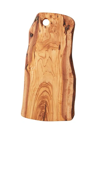 Verve Culture Olivewood Charcuterie Board With Hole Handle In Brown