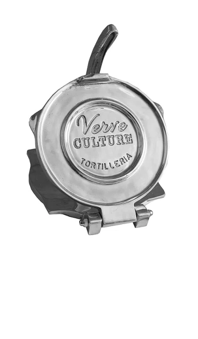 Verve Culture Large Tortilla Press In Metallic