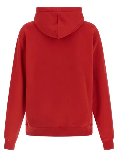 Jacquemus Le Hoodie Gros Grain Sweatshirt In Red