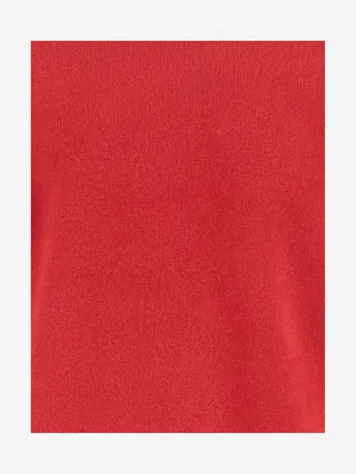 Carven Cashmere Sweater In Red