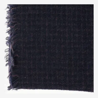 Faliero Sarti Marella Wool Blend Scarf In Blue