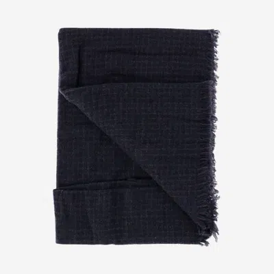 Faliero Sarti Marella Wool Blend Scarf In Blue