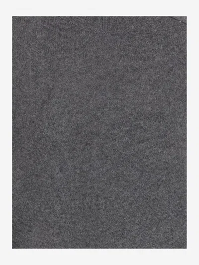 Carven Cashmere Sweater In Gray
