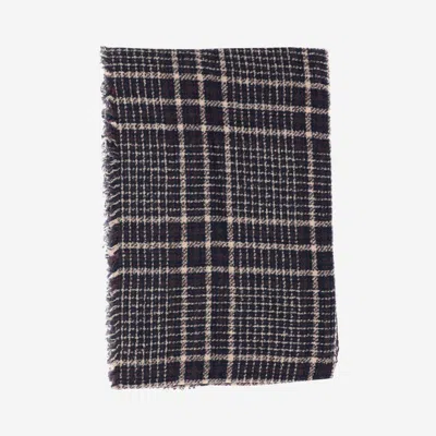 Faliero Sarti New Perry Wool Blend Scarf In Black