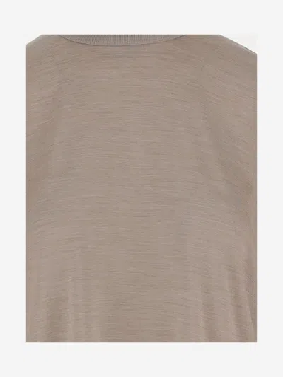 Carven Short-sleeve T-shirt In Brown