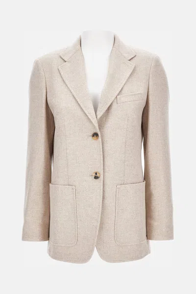 Max Mara Jacket In Gray