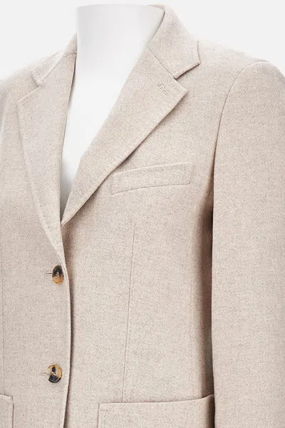 Max Mara Jacket In Gray