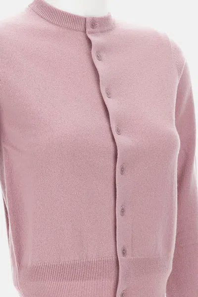 Extreme Cashmere Small Cardigan 2 In Pink
