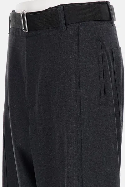 Plan C Trousers In Black