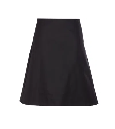 Alexander Mcqueen Midi Ruched Skirt