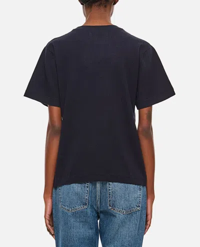 Extreme Cashmere Cuba Cashmere Cotton Blend T-shirt In Blue