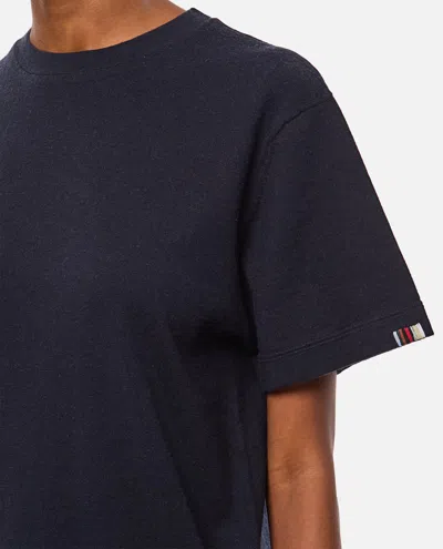 Extreme Cashmere Cuba Cashmere Cotton Blend T-shirt In Blue