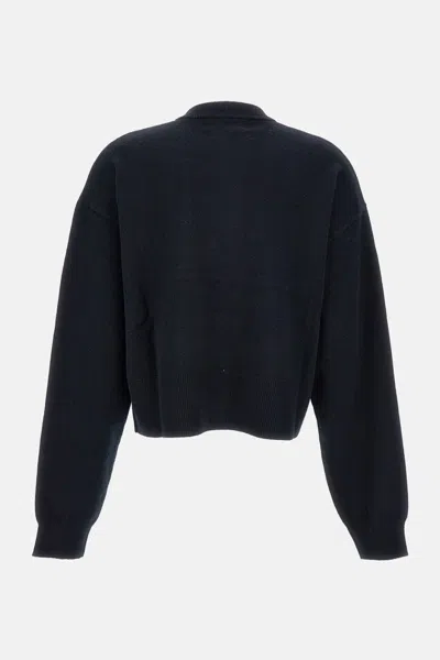 Extreme Cashmere Clover Cardigan In Blue