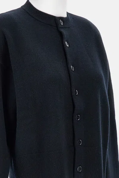 Extreme Cashmere Clover Cardigan In Blue