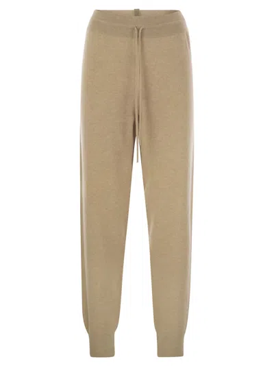Fabiana Filippi Platinum Jogging Trousers In Neutral
