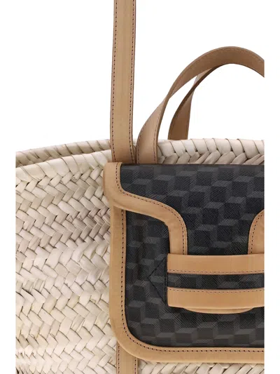 Pierre Hardy Alpha Shoulder Bag In Neutral