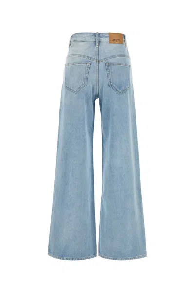 Isabel Marant Denim Lemony Flared Leg Jeans