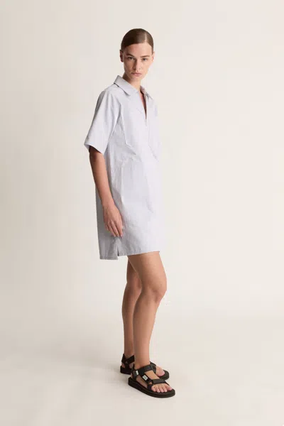 Lee Mathews Lm Drill Mini Dress