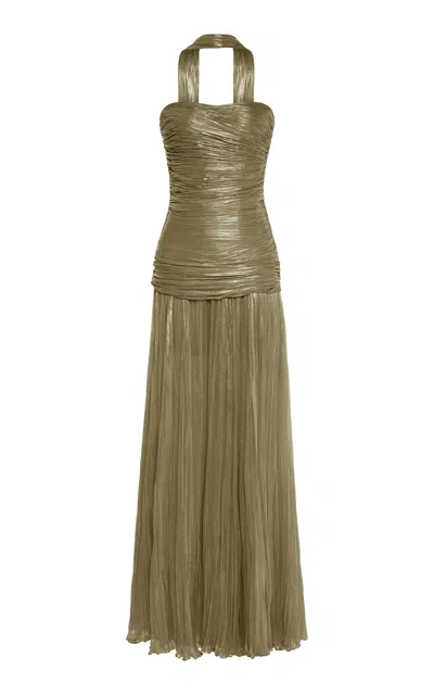 Marmar Halim Strapless Gathered Gown