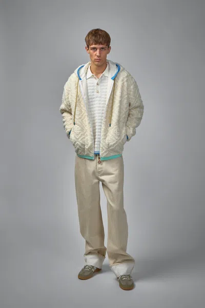 Casablanca Boucle Polo In White