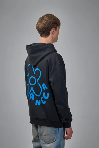 Flâneur Blossom Hoodie In Black