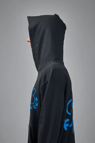 Flâneur Blossom Hoodie In Black