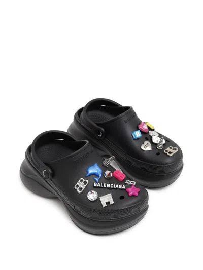 Balenciaga X Crocs Jibbitz Mules
