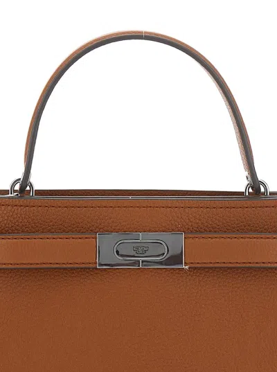 Tory Burch Mini Lee Radziwill Leather Top-handle Handbag