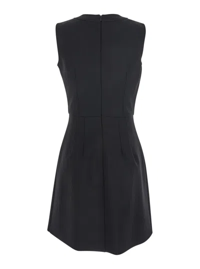 Plain Sleevless Mini Dress