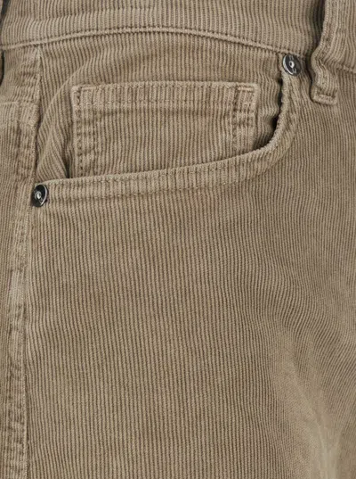Pt Torino Cindy Soft Stretch Corduroy In Brown