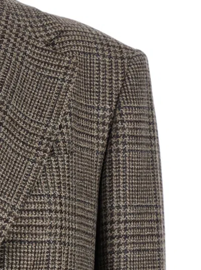 Tagliatore Single Breasted Blazer In Black