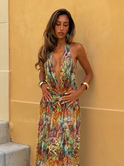 Outcast Mirari Maxi Dress Viper