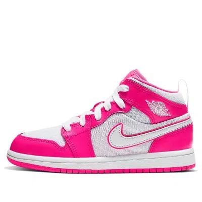Air Jordan (ps)  1 Mid 'hyper Pink'