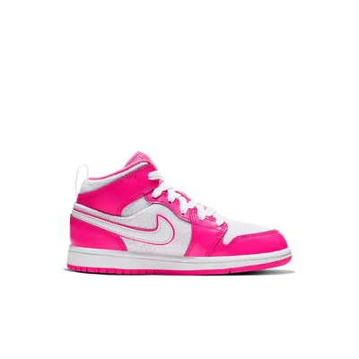 Air Jordan (ps)  1 Mid 'hyper Pink'