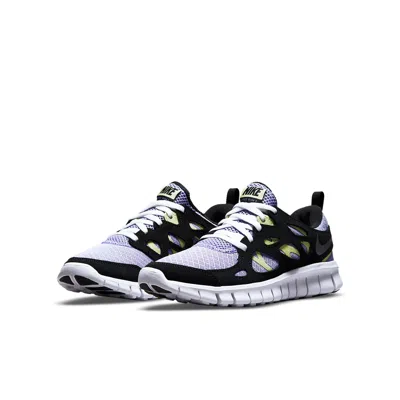Nike (gs)  Free Run 2 'purple Pulse Light Lemon Twist' In Multi