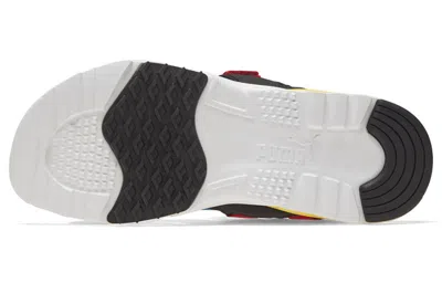 Puma Js Trail Sandal 'black Blue White' In Multi