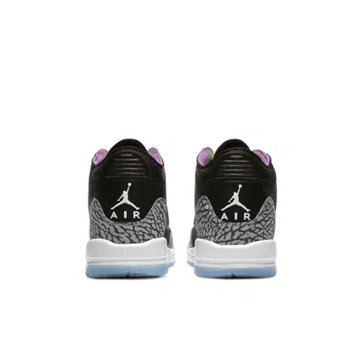 Air Jordan (gs)  3 Retro 'electric Green' In Black