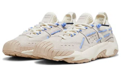 Puma Plexus "pristine/ Elektro Purple" Sneakers In Multi
