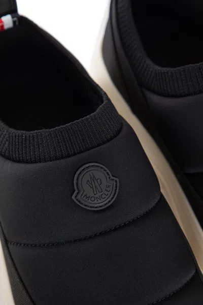 Moncler Pulse Slipon Low Top Sneakers In Black