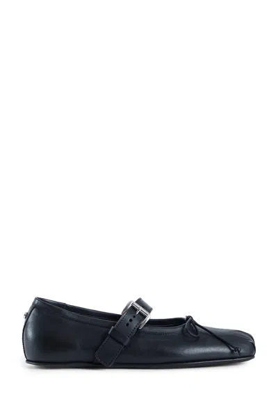 Ann Demeulemeester Zoey Ballerinas In Nappa Calfskin