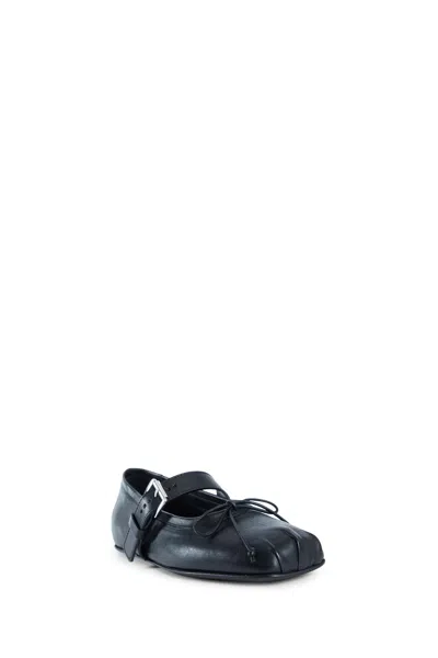 Ann Demeulemeester Zoey Ballerinas In Nappa Calfskin