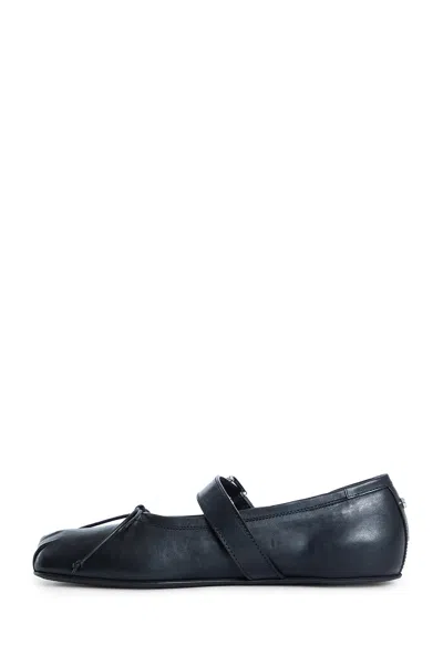 Ann Demeulemeester Zoey Ballerinas In Nappa Calfskin