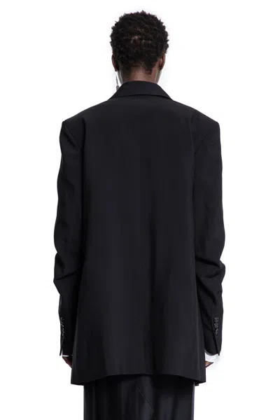 Ann Demeulemeester Agnes High Comfot Tailored Blazer In Black