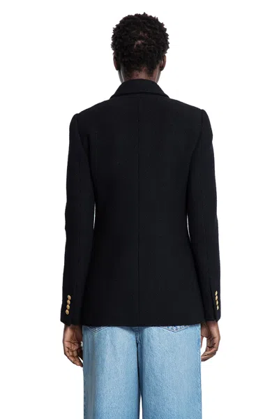 Chloé Double-breasted Blazer In Wool Bouclette