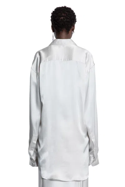Ann Demeulemeester Elisabeth Long High Comfort Shirt In White