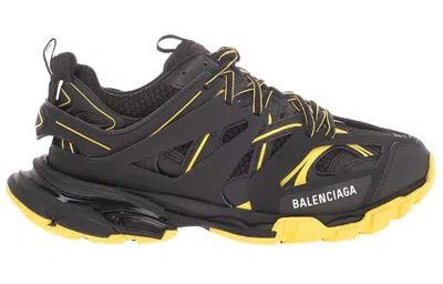 Balenciaga Track Sneaker 'black Yellow' In Multi